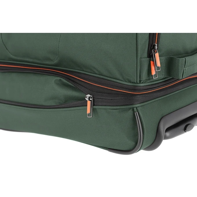 Travelite Basics Wheeled Duffle 55 Expandable Dark Green 6 Travelite Basics Wheeled Duffle 55 Expandable Dark Green - Afbeelding 6