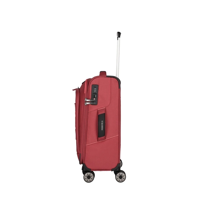 Travelite Skaii 4 Wheel Trolley S Red 4 Travelite Skaii 4 Wheel Trolley S Red - Afbeelding 4