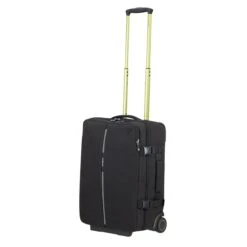 Samsonite Securipak Duffle/Wheels 55 Black Steel -Mode Tassen Winkel image 1238