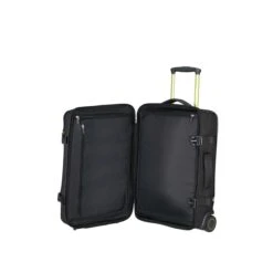 Samsonite Securipak Duffle/Wheels 55 Black Steel -Mode Tassen Winkel image 1239