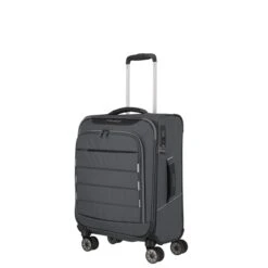 Travelite Skaii 4 Wheel Trolley S Anthracite -Mode Tassen Winkel image 1286