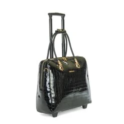 Olivia Lauren Alice Business Trolley Croco Zwart -Mode Tassen Winkel image 1389