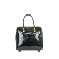 Olivia Lauren Alice Business Trolley Croco Zwart -Mode Tassen Winkel image 1391