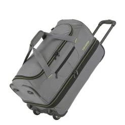 Travelite Basics Wheeled Duffle 55 Expandable Grey -Mode Tassen Winkel image 1422