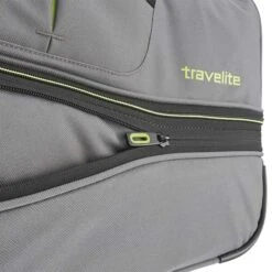 Travelite Basics Wheeled Duffle 55 Expandable Grey -Mode Tassen Winkel image 1427