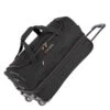 Travelite Basics Wheeled Duffle 55 Expandable Black