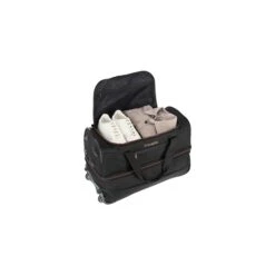 Travelite Basics Wheeled Duffle 55 Expandable Black -Mode Tassen Winkel image 1435