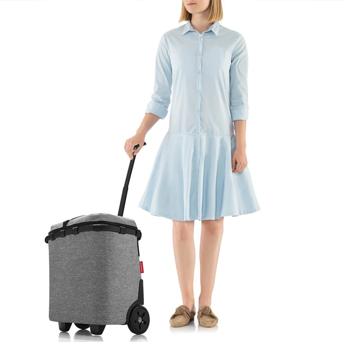Reisenthel Shopping Carrycruiser Iso Twist Silver 2 Reisenthel Shopping Carrycruiser Iso Twist Silver - Afbeelding 2