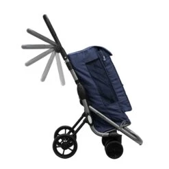 Playmarket Go Up Premium Boodschappentrolley Blauw -Mode Tassen Winkel image 1740