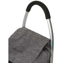 Playmarket Go Two Compact Boodschappentrolley Grey 15 Playmarket Go Two Compact Boodschappentrolley Grey -Mode Tassen Winkel image 1752