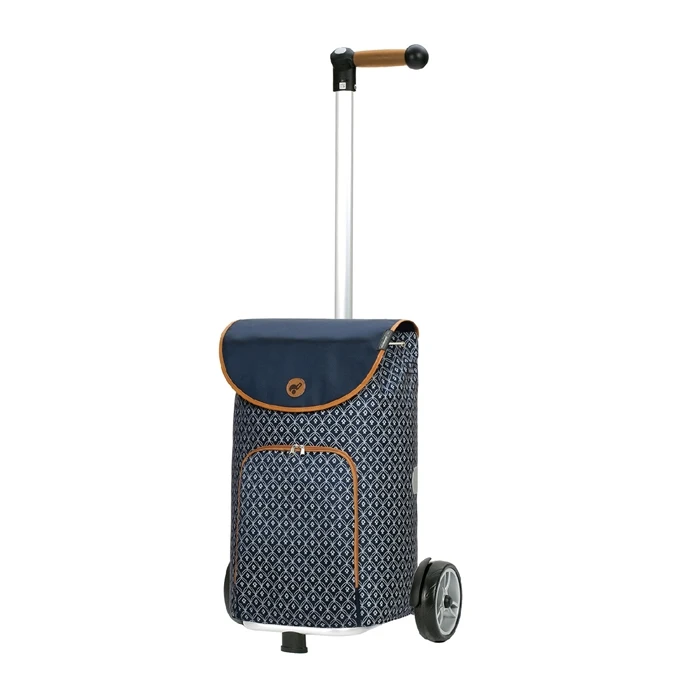 Andersen Unus Famke Boodschappentrolley Blue 1 Andersen Unus Famke Boodschappentrolley Blue