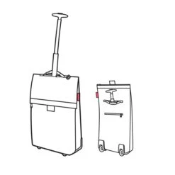 Reisenthel Shopping Trolley M Dots -Mode Tassen Winkel image 1835