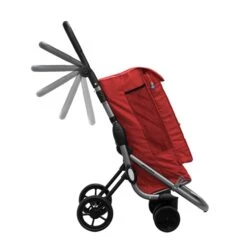 Playmarket Go Up Premium Boodschappentrolley Rood -Mode Tassen Winkel image 1846