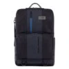 Piquadro Urban Fast-check Laptop And Ipad Backpack Black/grey
