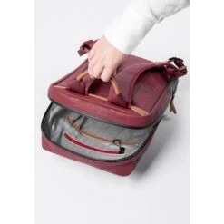 Aunts & Uncles Japan Hamamatsu Backpack 13" Cabernet -Mode Tassen Winkel image 2102