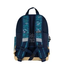 Pick & Pack Tiger Skin Backpack M Green -Mode Tassen Winkel image 2158