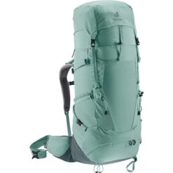 Deuter Aircontact Core 45+10 SL Backpack Jade-graphite -Mode Tassen Winkel image 2347