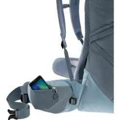 Deuter Aircontact Core 40+10 Backpack Graphite-shale -Mode Tassen Winkel image 2634