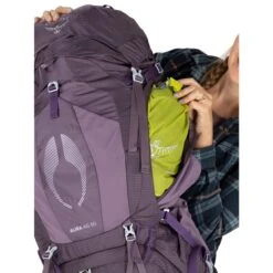 Osprey Aura AG 50 WM/L Enchantment Purple -Mode Tassen Winkel image 2716