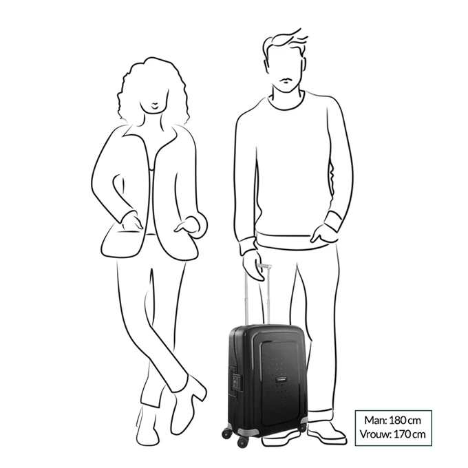 Samsonite S'Cure Spinner 55 + 75 Set Silver 6 Samsonite S'Cure Spinner 55 + 75 Set Silver - Afbeelding 6