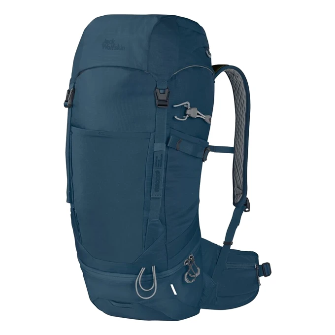 Jack Wolfskin Wolftrail 28 Recco Hiking Pack Dark Sea 1 Jack Wolfskin Wolftrail 28 Recco Hiking Pack Dark Sea