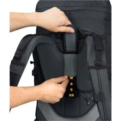 Jack Wolfskin Highland Trail 50+5 Women Phantom -Mode Tassen Winkel image 2806