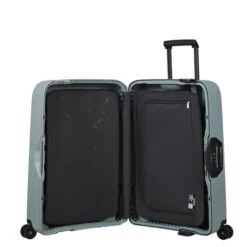 Samsonite Magnum Eco Spinner 69 Ice Blue -Mode Tassen Winkel image 311