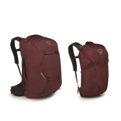 Osprey Fairview 55 Zircon Red -Mode Tassen Winkel image 3172
