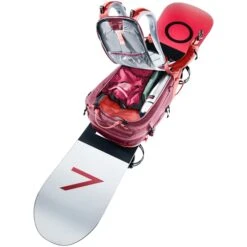 Deuter Freerider 28 SL Backpack Currant-maron -Mode Tassen Winkel image 3225