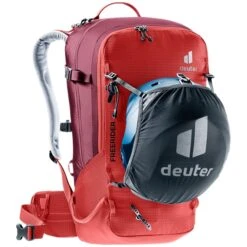 Deuter Freerider 28 SL Backpack Currant-maron -Mode Tassen Winkel image 3227