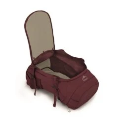 Osprey Fairview Trek 70 Zircon Red -Mode Tassen Winkel image 3250