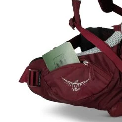 Osprey Aura AG LT 65 WXS/S Antidote Purple -Mode Tassen Winkel image 3331