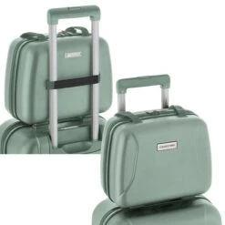 CarryOn Skyhopper 4-Delige Kofferset Beautycase/S/M/L Olive -Mode Tassen Winkel image 349