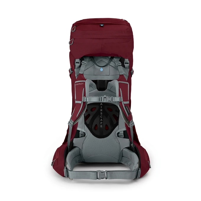 Osprey Ariel 55 Womens Backpack M/L Claret Red 2 Osprey Ariel 55 Womens Backpack M/L Claret Red - Afbeelding 2