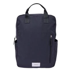 Sandqvist Knut Backpack II Navy Blue With Navy Webbing