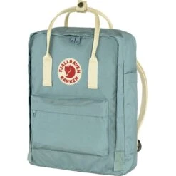 Fjallraven Kanken Rugzak Sky Blue-light Oak -Mode Tassen Winkel image 3608