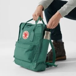 Fjallraven Kanken Rugzak Sky Blue-light Oak -Mode Tassen Winkel image 3610