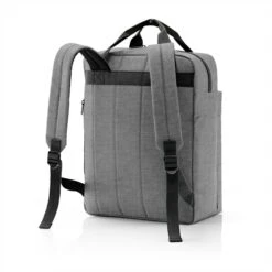 Reisenthel Travelling Allday Backpack M Twist Silver -Mode Tassen Winkel image 4390