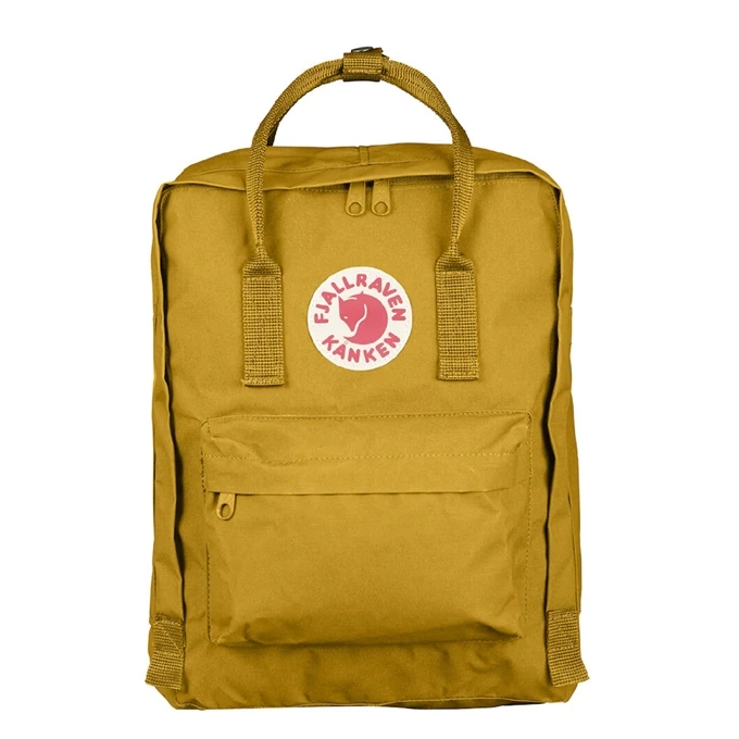 Fjallraven Kanken Rugzak Ochre 1 Fjallraven Kanken Rugzak Ochre