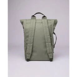 Sandqvist Dante Vegan Backpack Clover Green -Mode Tassen Winkel image 4690