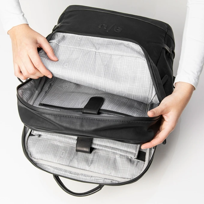 Aunts & Uncles Japan Kawaguchi Backpack 15" Black 6 Aunts & Uncles Japan Kawaguchi Backpack 15" Black - Afbeelding 6