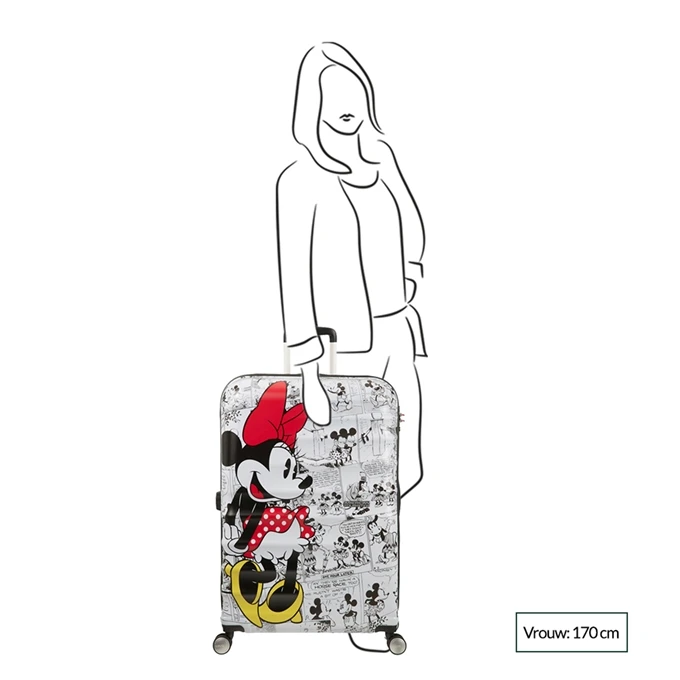 American Tourister Wavebreaker Disney Spinner 77 Mickey Future Pop 2 American Tourister Wavebreaker Disney Spinner 77 Mickey Future Pop - Afbeelding 2