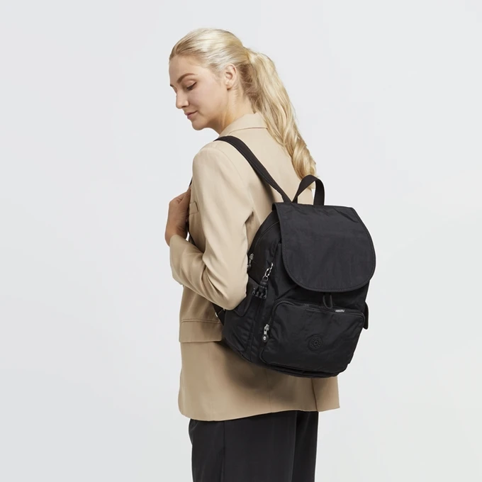 Kipling City Pack Rugzak Black Noir 2 Kipling City Pack Rugzak Black Noir - Afbeelding 2