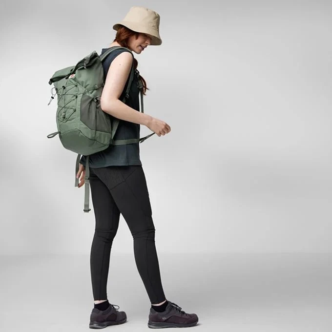 Fjallraven Abisko Hike Foldsack Patina Green 2 Fjallraven Abisko Hike Foldsack Patina Green - Afbeelding 2