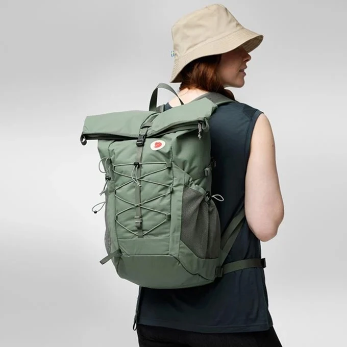 Fjallraven Abisko Hike Foldsack Patina Green 3 Fjallraven Abisko Hike Foldsack Patina Green - Afbeelding 3