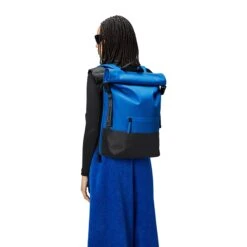 Rains Trail Rolltop Backpack W3 Waves 6 Rains Trail Rolltop Backpack W3 Waves -Mode Tassen Winkel image 5133