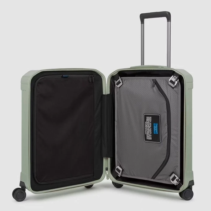 Piquadro PQ-Light Cabin Trolley 55 Green 6 Piquadro PQ-Light Cabin Trolley 55 Green - Afbeelding 6