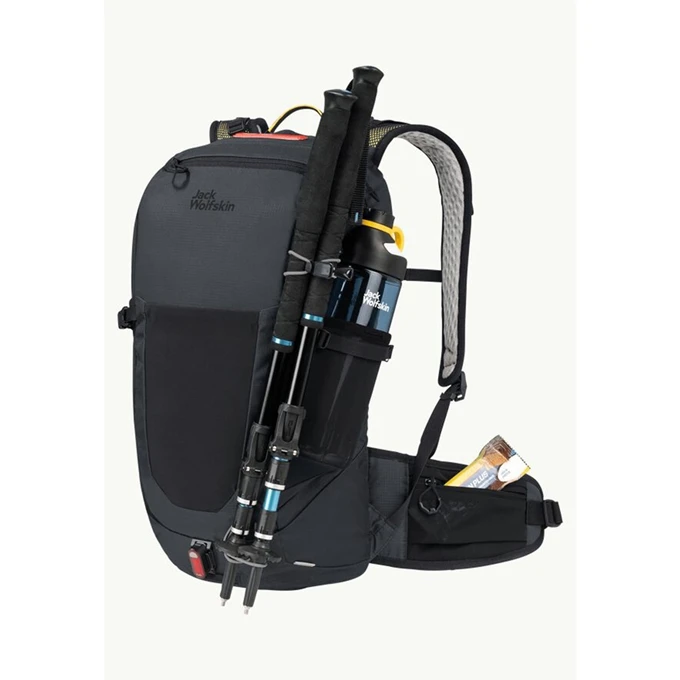 Jack Wolfskin Wolftrail 22 Recco Hiking Pack Dark Sea 3 Jack Wolfskin Wolftrail 22 Recco Hiking Pack Dark Sea - Afbeelding 3