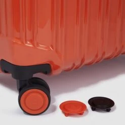 Piquadro PQ-Light Cabin Trolley 55 Orange -Mode Tassen Winkel image 549