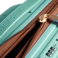 Delsey Freestyle 4 Wheel Trolley 76 Pistache -Mode Tassen Winkel image 589